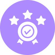Here's an alt tag for the image, under 8 words: `Top-rated, quality guarantee`